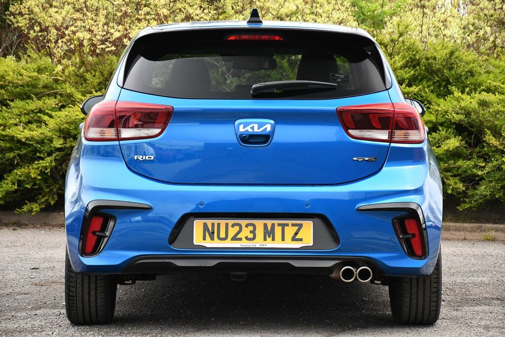 Kia RIO 1.0 T-gdi Mhev Gt-line S Hatchback Hybr Blue #6