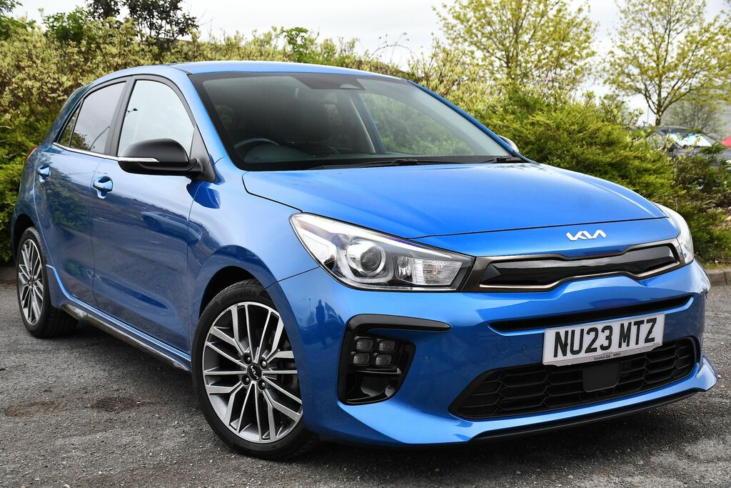 Kia RIO 1.0 T-gdi Mhev Gt-line S Hatchback Hybr Blue