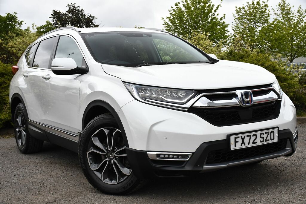 Honda Cr-V 2.0 H I-mmd Sr Suv Hybrid Ecvt 4Wd Euro White