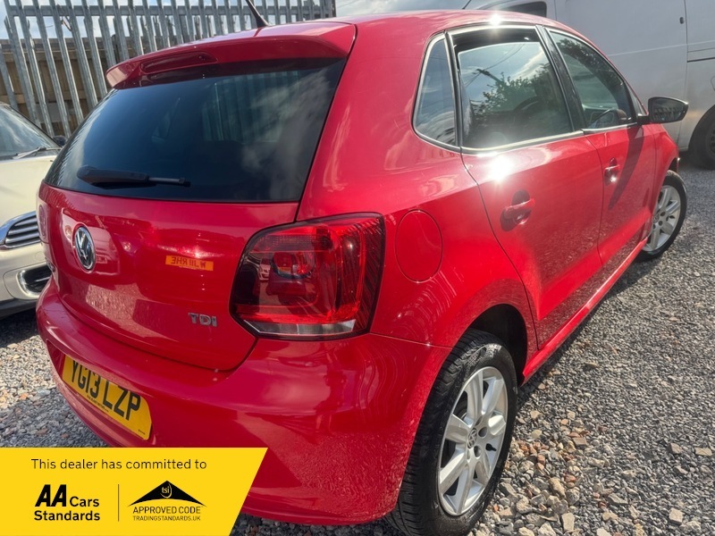 Volkswagen Polo Match Tdi Red #3