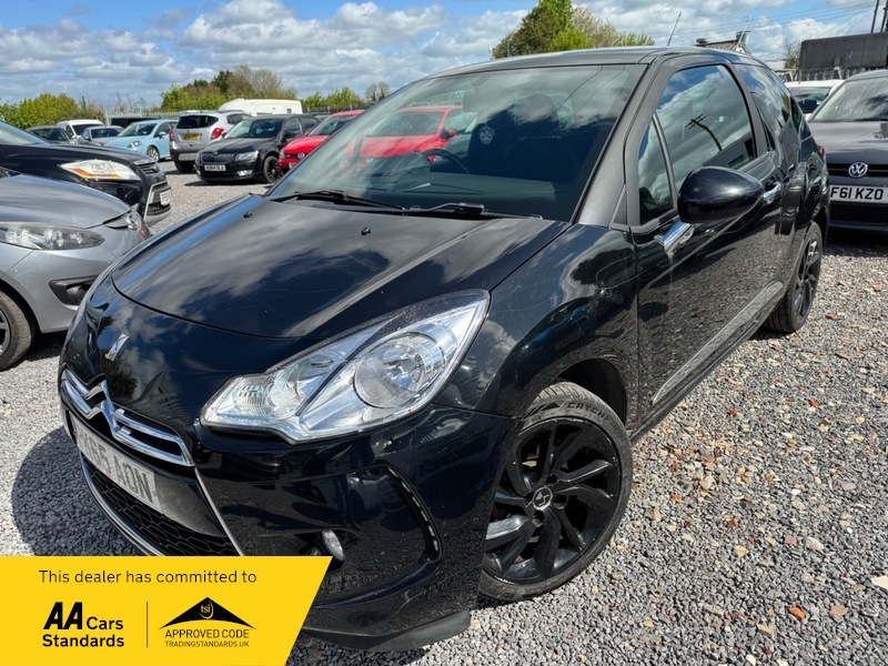 Citroen DS3 Bluehdi Dstyle Nav S PK65AON Black