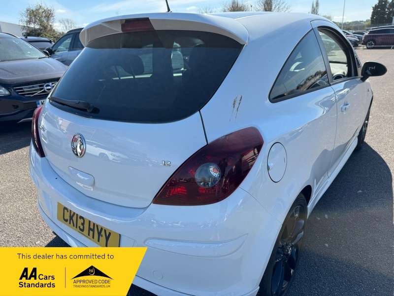 Vauxhall Corsa Limited Edition CK13HYY White #3