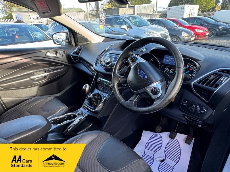 Ford Kuga Titanium Tdci BL63KSX White #5