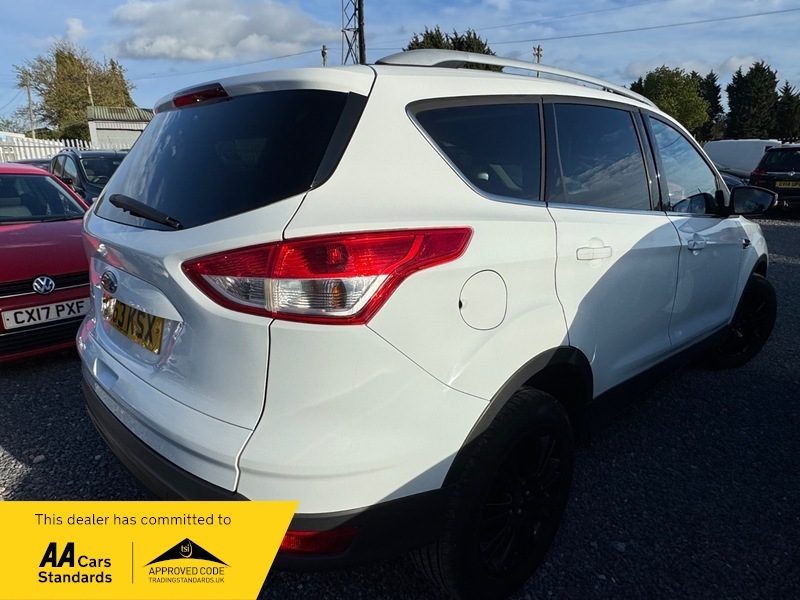 Ford Kuga Titanium Tdci BL63KSX White #3