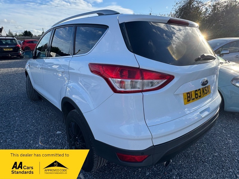 Ford Kuga Titanium Tdci BL63KSX White #2