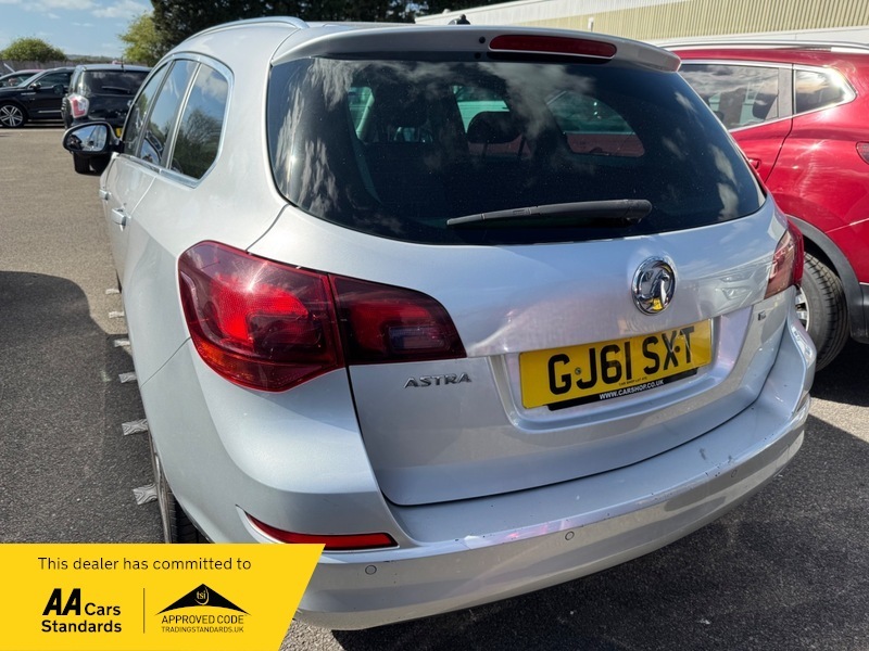 Vauxhall Astra Se GJ61SXT Silver #4