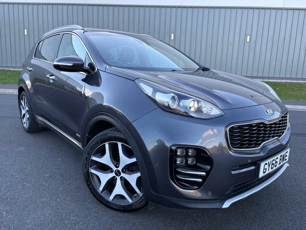 Kia Sportage 1.6 T-gdi Gt-line Awd Euro 6 GY66BWE Silver #6