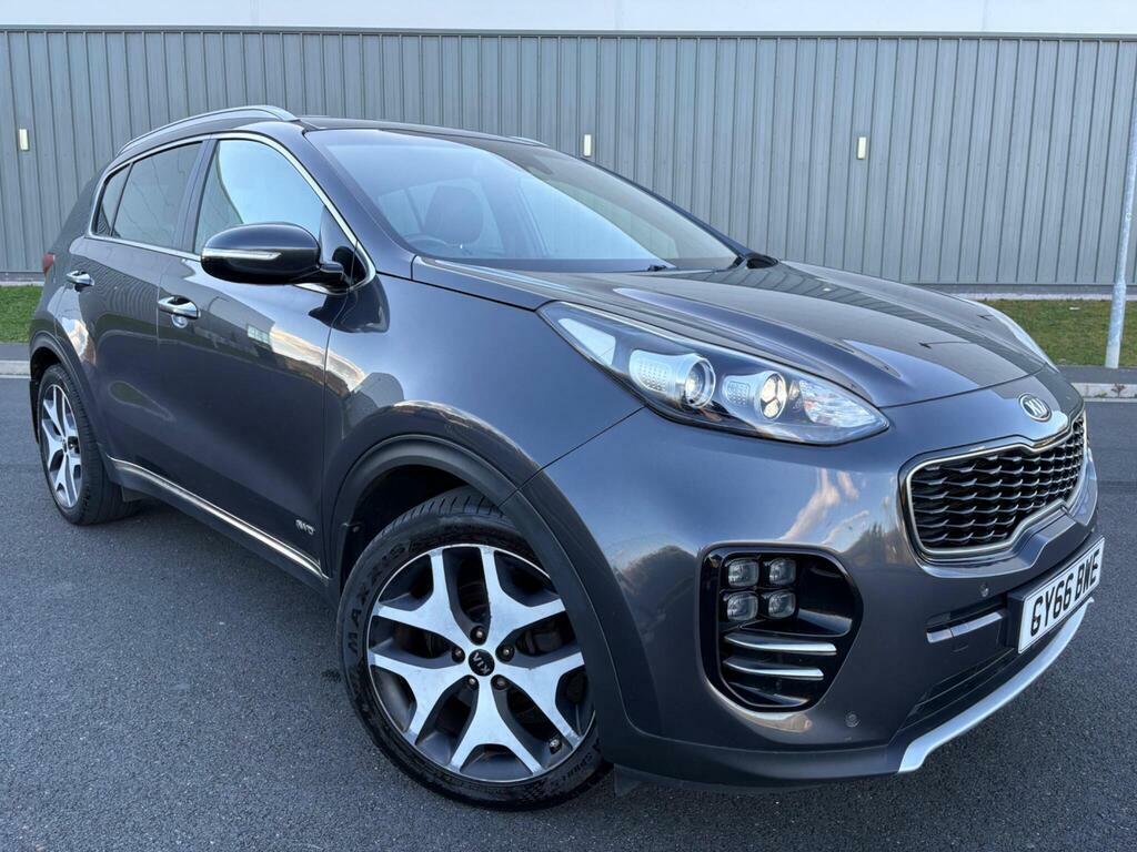 Kia Sportage 1.6 T-gdi Gt-line Awd Euro 6 GY66BWE Silver #5