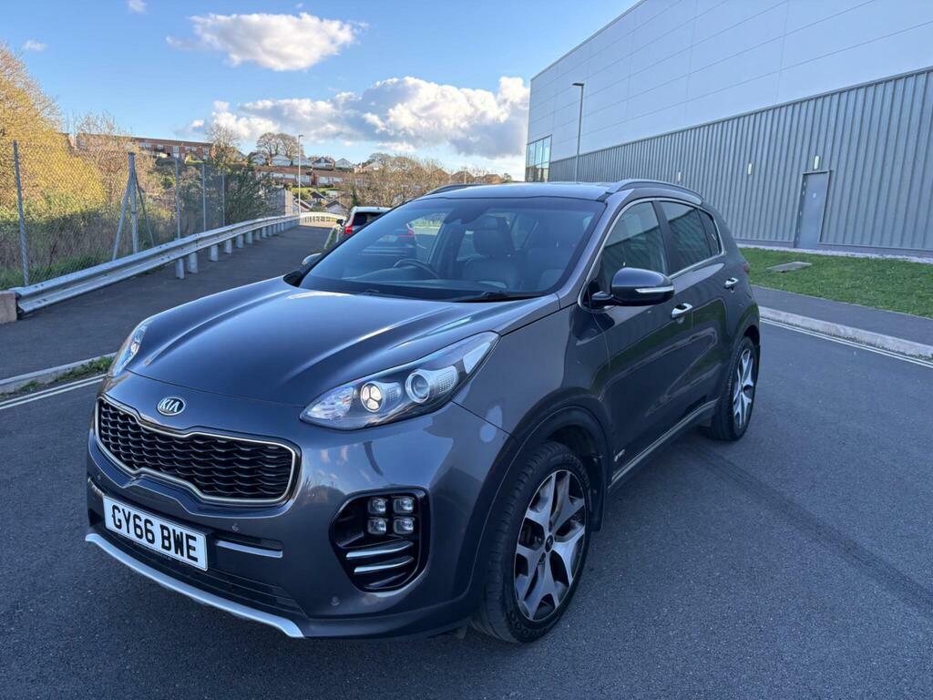 Kia Sportage 1.6 T-gdi Gt-line Awd Euro 6 GY66BWE Silver #3