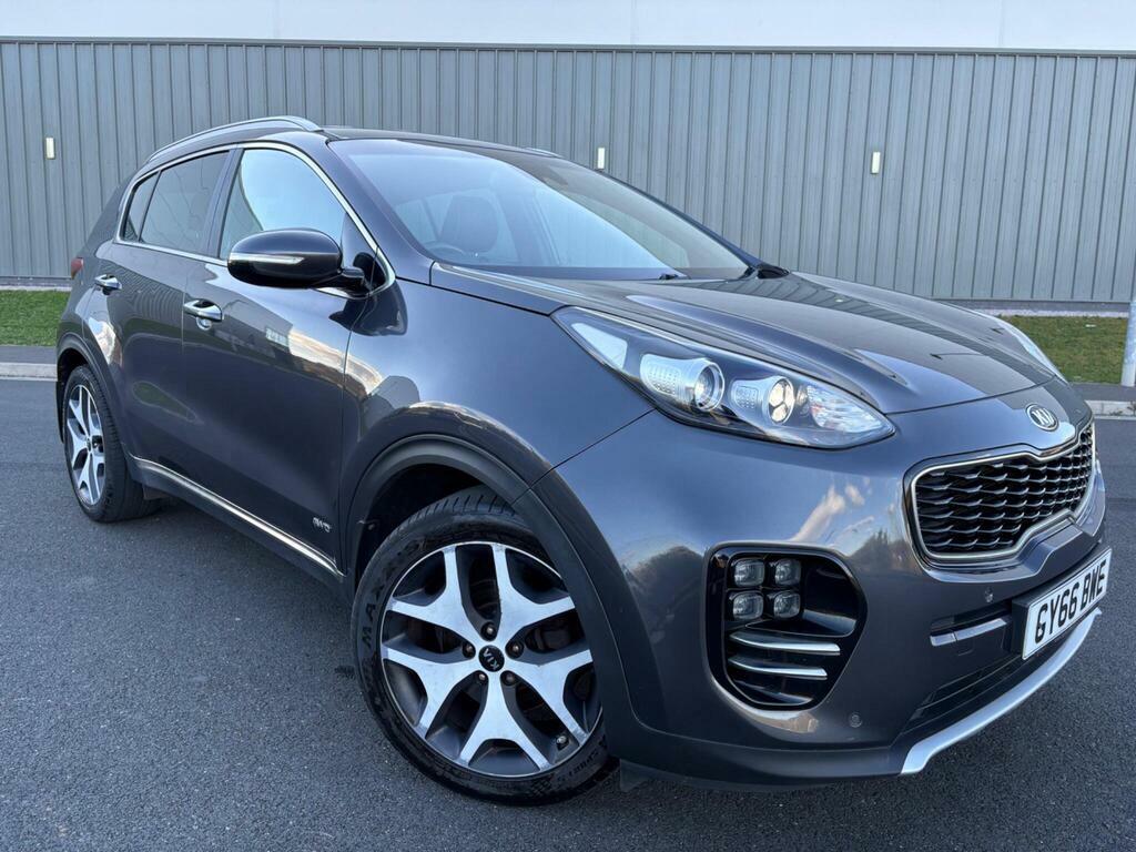 Kia Sportage 1.6 T-gdi Gt-line Awd Euro 6 Silver