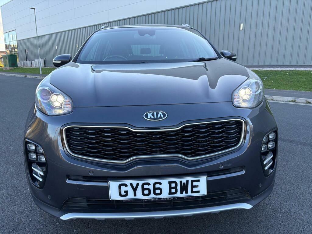 Kia Sportage 1.6 T-gdi Gt-line Awd Euro 6 GY66BWE Silver #2