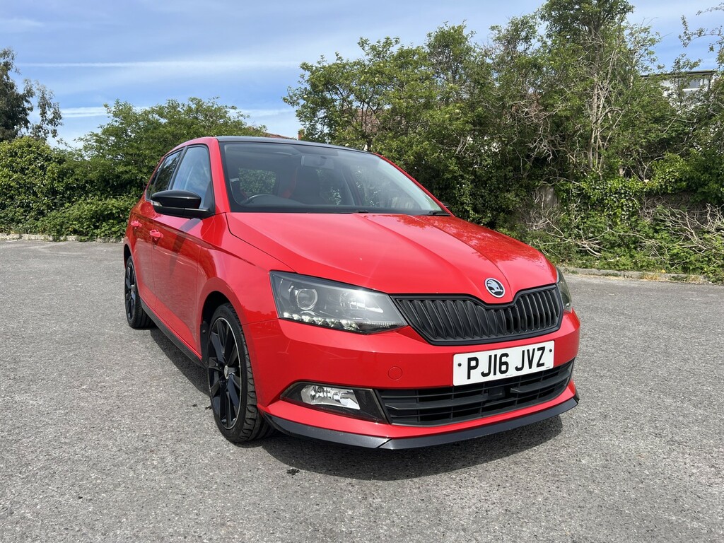 Skoda Fabia 1.0 Monte Carlo 201616 PJ16JVZ Red #2