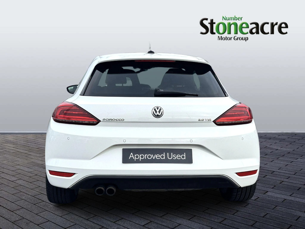Volkswagen Scirocco 2.0 Tsi Bluemotion Tech Gt Euro 6 Ss White #4