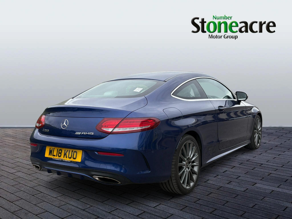 Mercedes-Benz C Class C200 Amg Line WL18KUO Blue #3