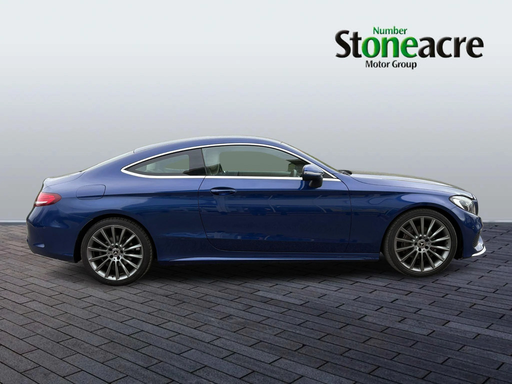 Mercedes-Benz C Class C200 Amg Line WL18KUO Blue #2