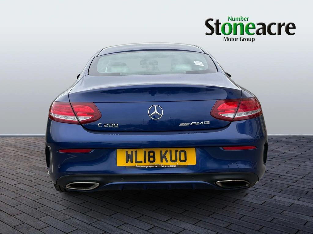 Mercedes-Benz C Class C200 Amg Line WL18KUO Blue #4