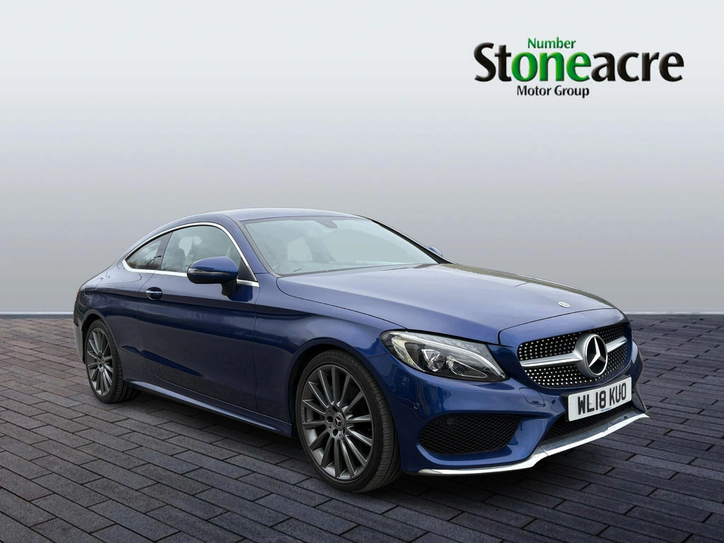 Mercedes-Benz C Class C200 Amg Line Blue