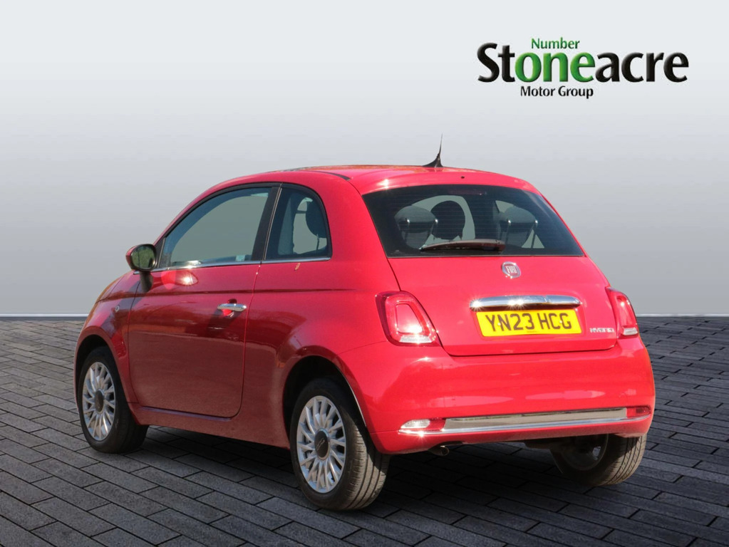 Fiat 500 500 1.0 70Hp Mild Hybrid YN23HCG Red #5