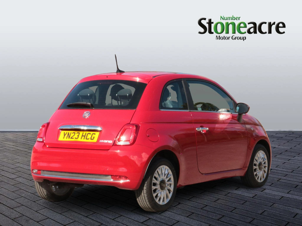 Fiat 500 500 1.0 70Hp Mild Hybrid YN23HCG Red #3