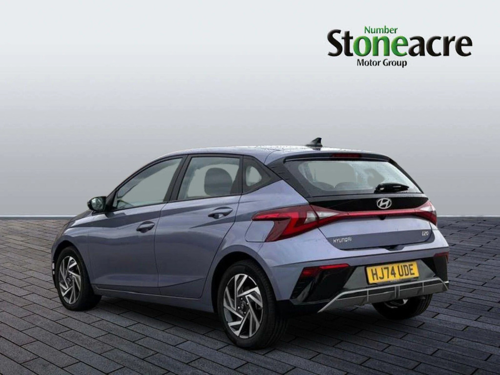 Hyundai I20 1.0 T-gdi Advance Euro 6 Ss HJ74UDE Blue #4