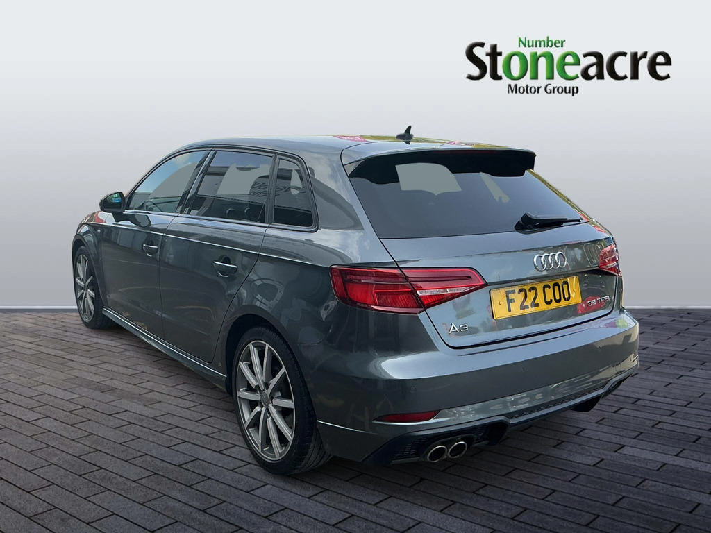 Audi A3 1.5 Tfsi Black Edition KR69UZO Grey #5