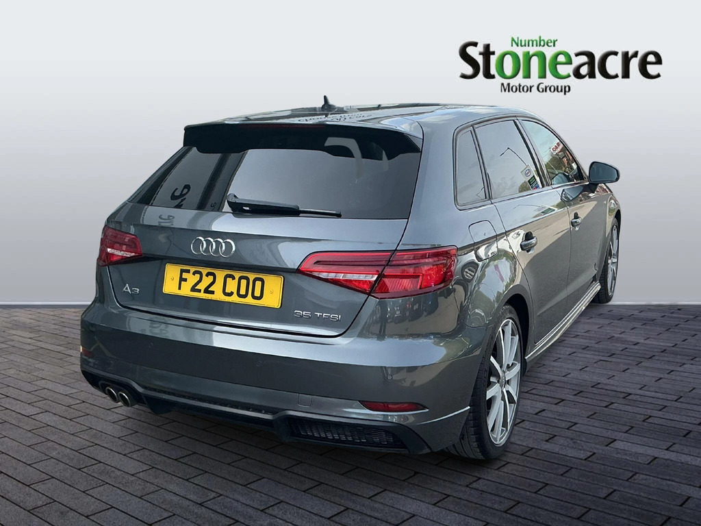 Audi A3 1.5 Tfsi Black Edition KR69UZO Grey #3