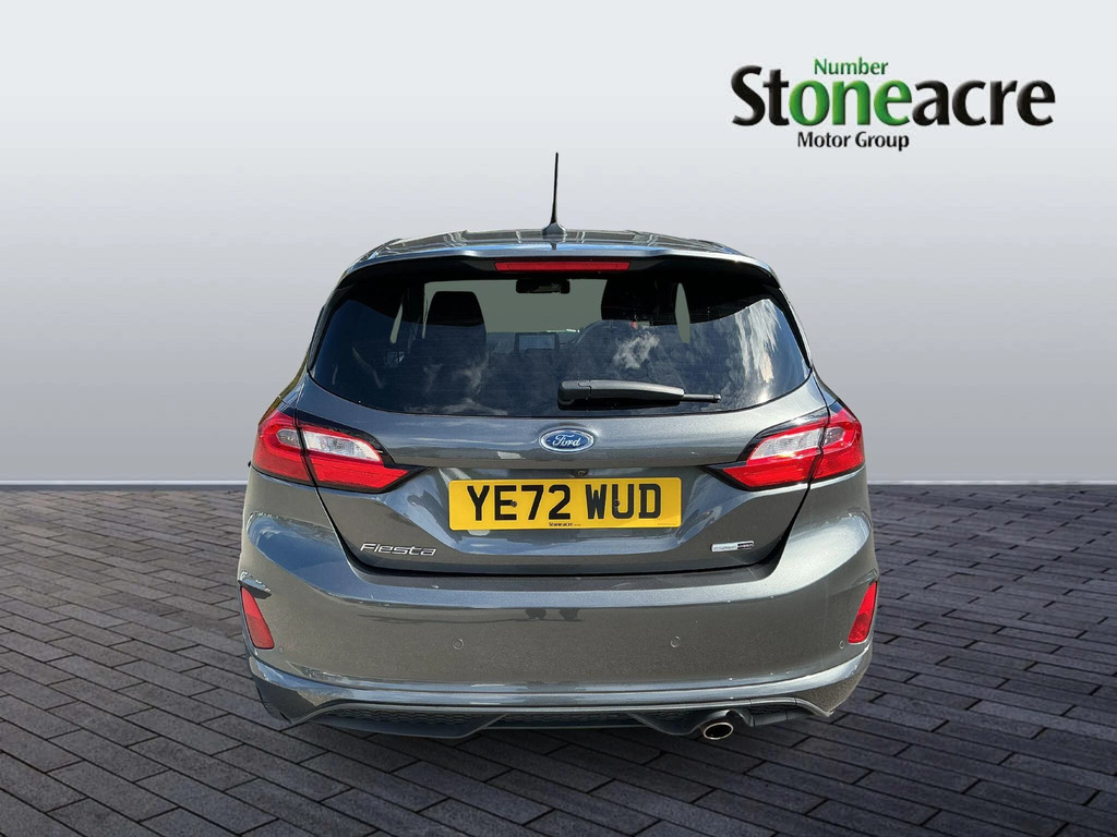 Ford Fiesta 1.0 Ecoboost Hybrid Mhev 125 St-line Edition YE72WUD Grey #4