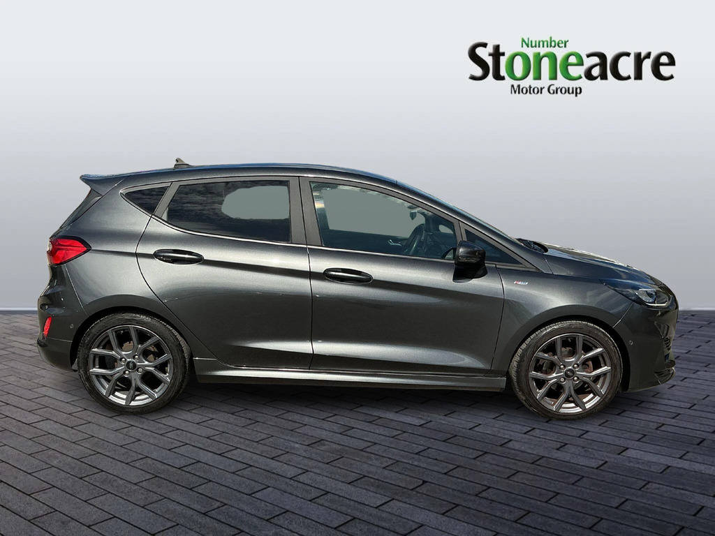 Ford Fiesta 1.0 Ecoboost Hybrid Mhev 125 St-line Edition YE72WUD Grey #2