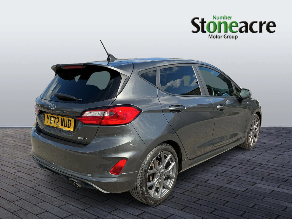 Ford Fiesta 1.0 Ecoboost Hybrid Mhev 125 St-line Edition YE72WUD Grey #3