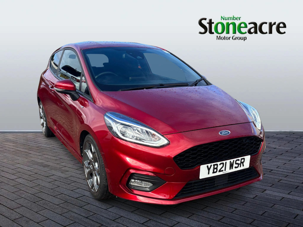 Ford Fiesta 1.0T Ecoboost Mhev St-line Edition Euro 6 Ss Red