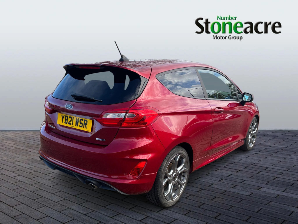 Ford Fiesta 1.0T Ecoboost Mhev St-line Edition Euro 6 Ss YB21WSR Red #3