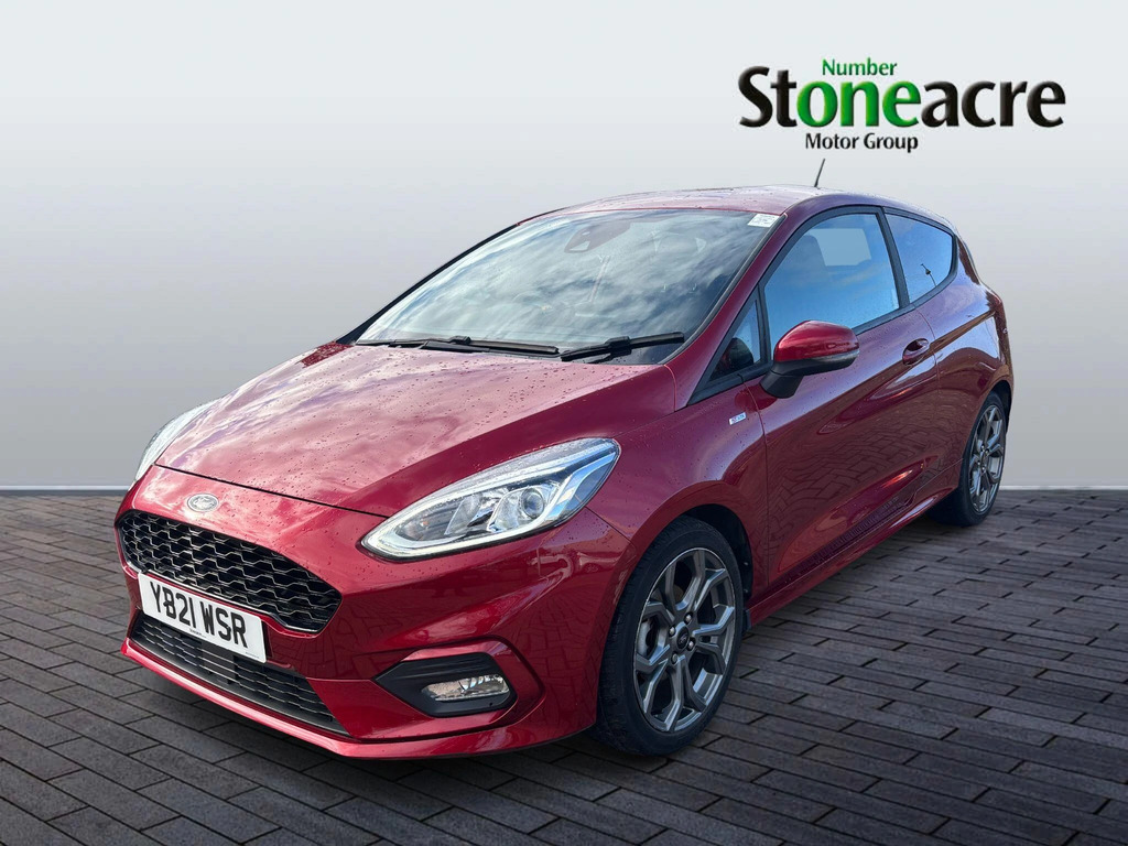 Ford Fiesta 1.0T Ecoboost Mhev St-line Edition Euro 6 Ss YB21WSR Red #5