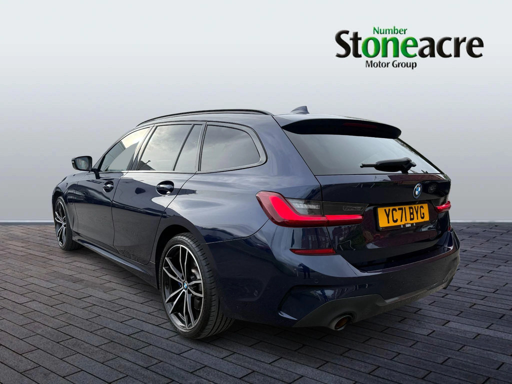 BMW 3 Series 330E M Sport Pro Edition 292Bhp Touring YC71BYG Blue #5