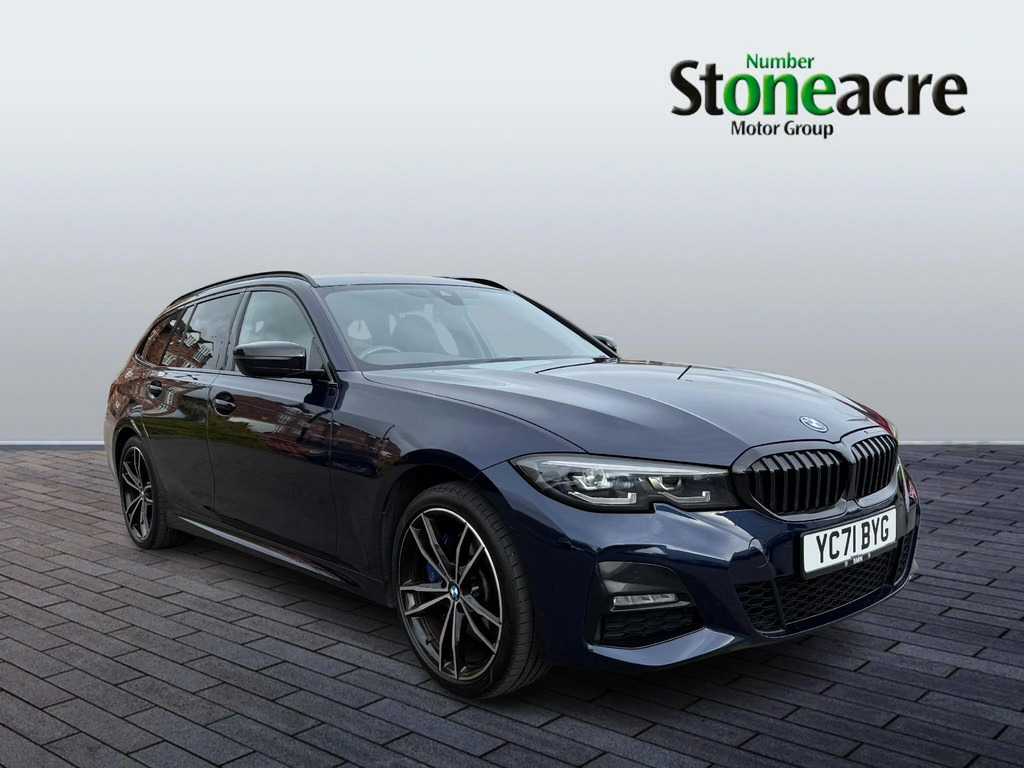 BMW 3 Series 330E M Sport Pro Edition 292Bhp Touring Blue