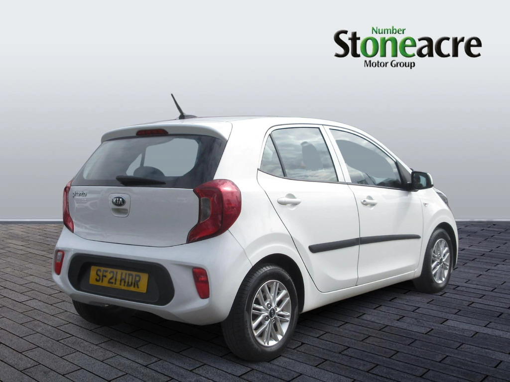 Kia Picanto 1.0 2 SF21HDR White #3