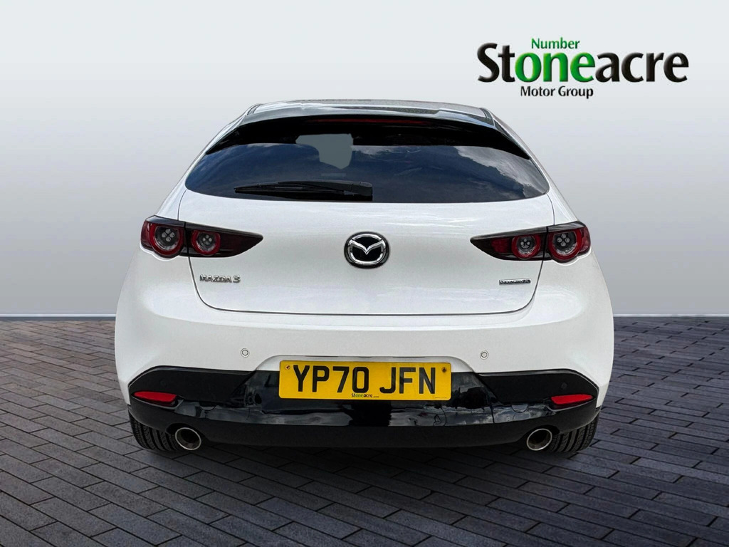 Mazda 3 2.0 Skyactiv-x Mhev Sport Euro 6 Ss YP70JFN White #6