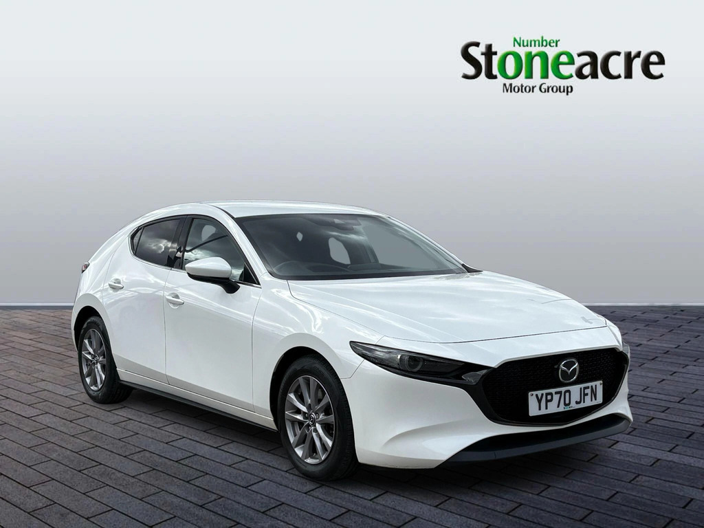 Mazda 3 2.0 Skyactiv-x Mhev Sport Euro 6 Ss White