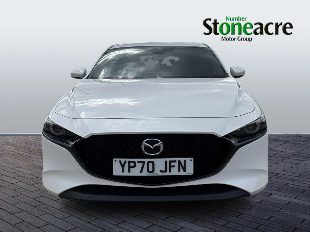Mazda 3 2.0 Skyactiv-x Mhev Sport Euro 6 Ss YP70JFN White #2