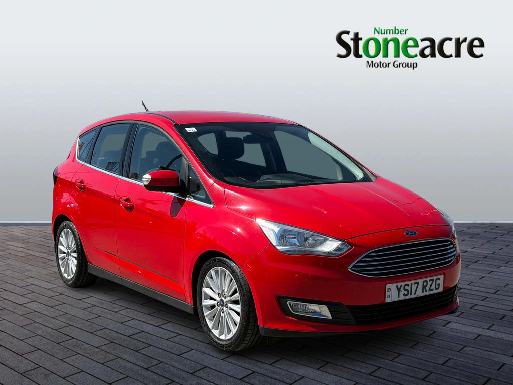 Ford C-Max 1.0T Ecoboost Titanium Euro 6 Ss Red