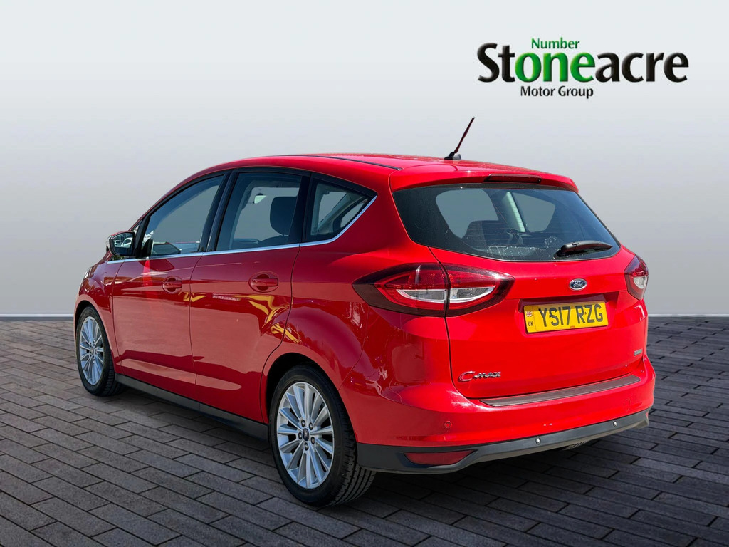 Ford C-Max 1.0T Ecoboost Titanium Euro 6 Ss YS17RZG Red #4