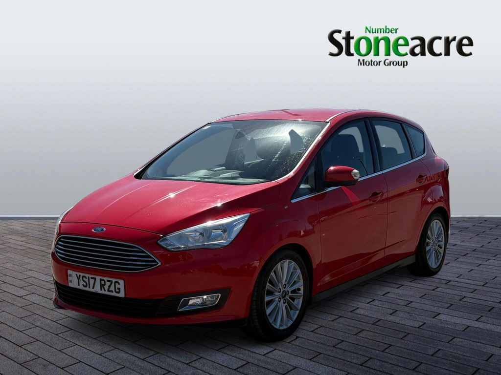Ford C-Max 1.0T Ecoboost Titanium Euro 6 Ss YS17RZG Red #3