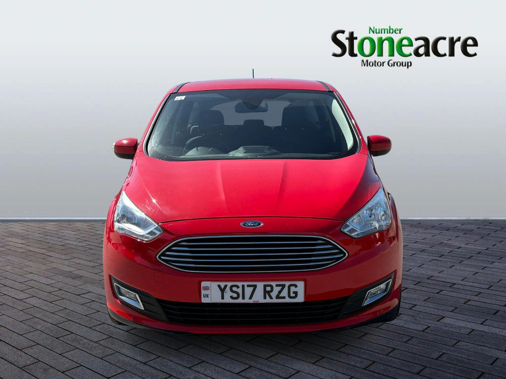 Ford C-Max 1.0T Ecoboost Titanium Euro 6 Ss YS17RZG Red #2