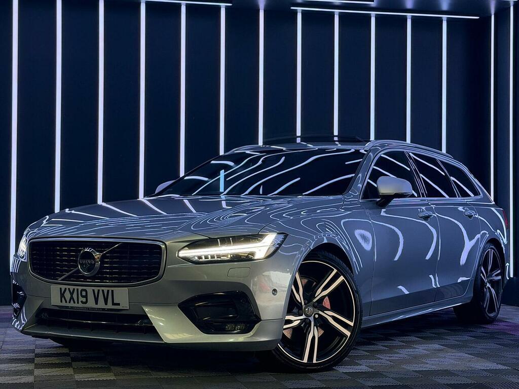 Volvo V90 2.0 D5 Powerpulse R-design Pro Awd Euro 6 S KX19VVL Silver #6
