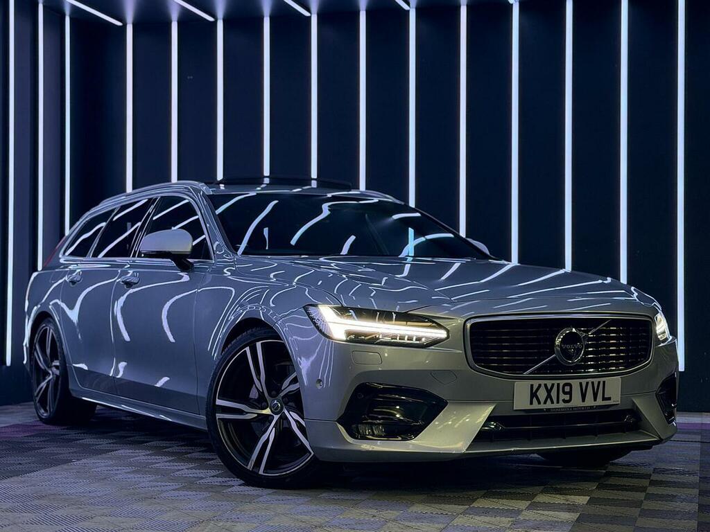 Volvo V90 2.0 D5 Powerpulse R-design Pro Awd Euro 6 S Silver