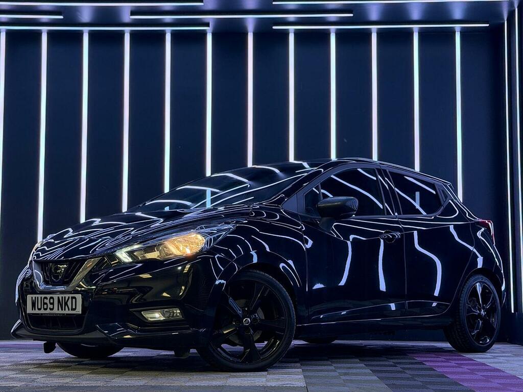 Nissan Micra 1.0 Dig-t N-sport Euro 6 Ss WU69NKD Black #3