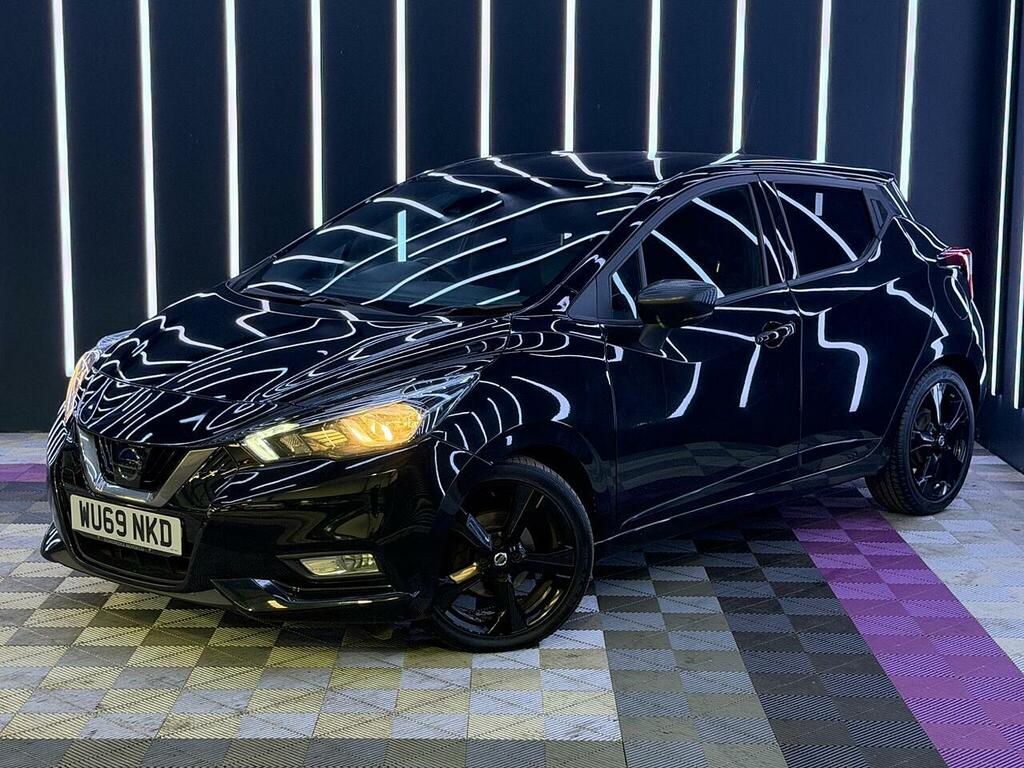 Nissan Micra 1.0 Dig-t N-sport Euro 6 Ss WU69NKD Black #4