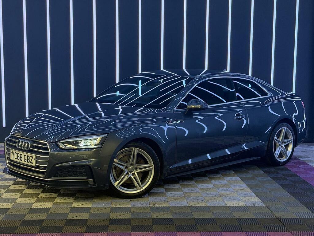 Audi A5 1.4 Tfsi S Line S Tronic Euro 6 Ss YC68GBZ Grey #6