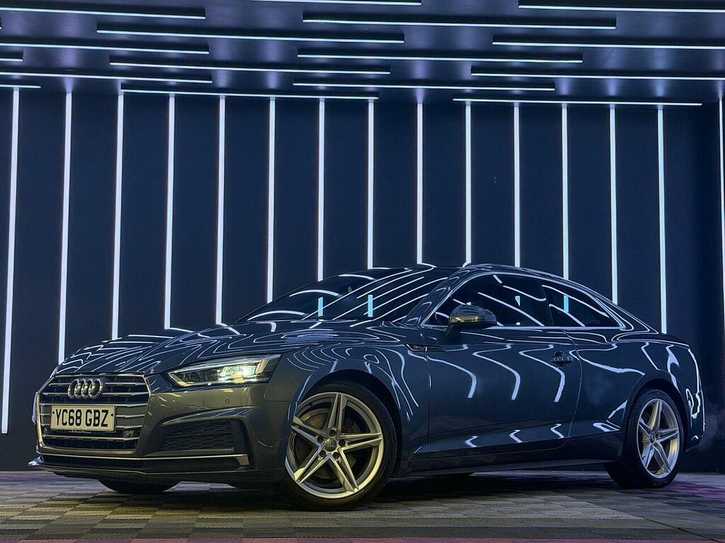 Audi A5 1.4 Tfsi S Line S Tronic Euro 6 Ss YC68GBZ Grey #4