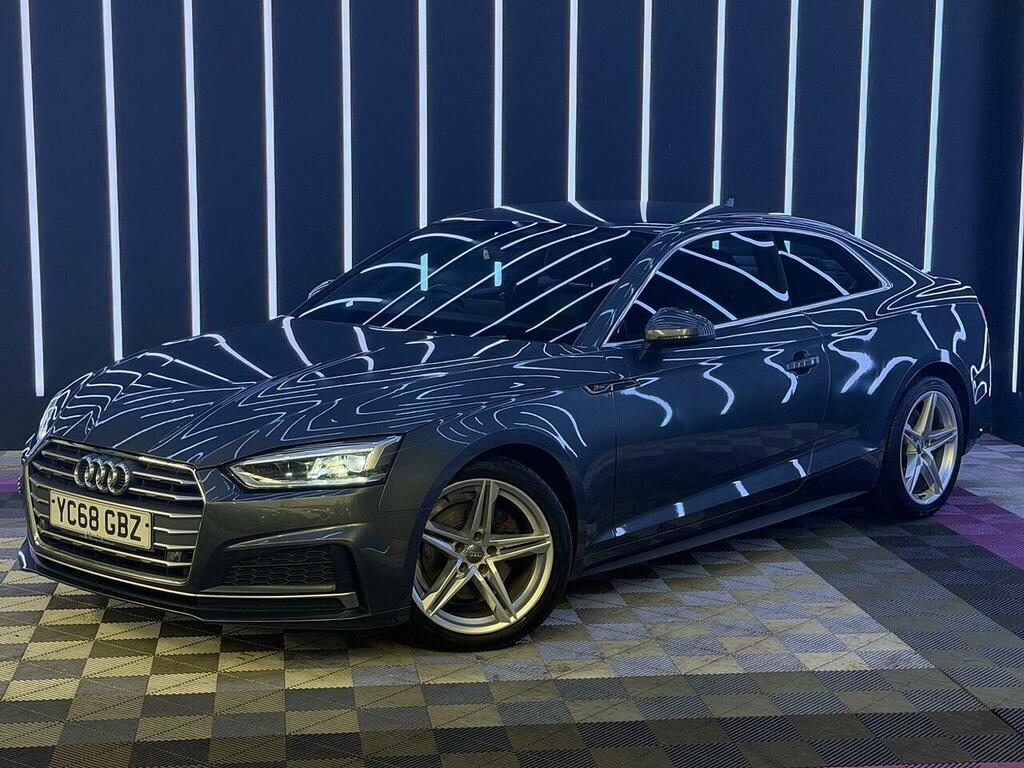 Audi A5 1.4 Tfsi S Line S Tronic Euro 6 Ss YC68GBZ Grey #5
