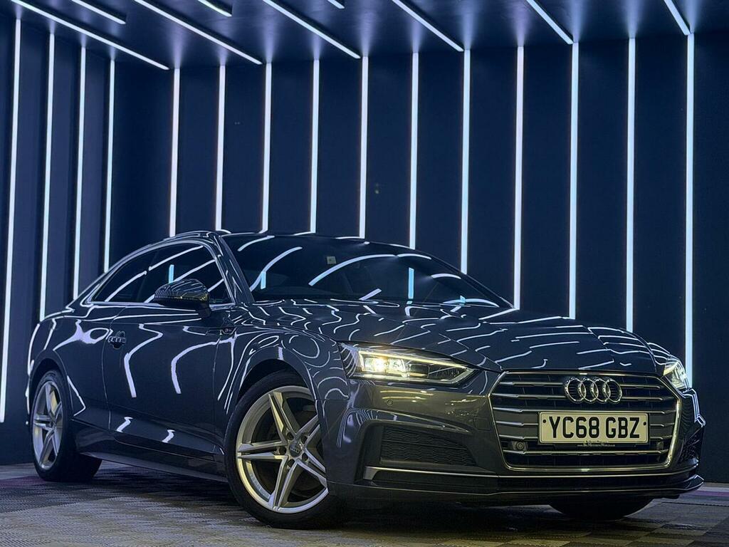 Audi A5 1.4 Tfsi S Line S Tronic Euro 6 Ss YC68GBZ Grey #2